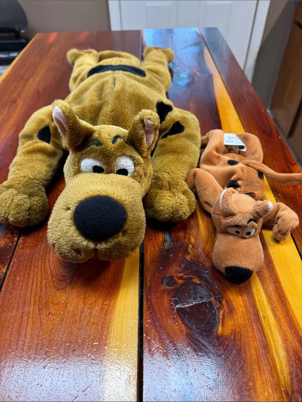 Plush Scooby-Doo Brown Toys Lot of 2